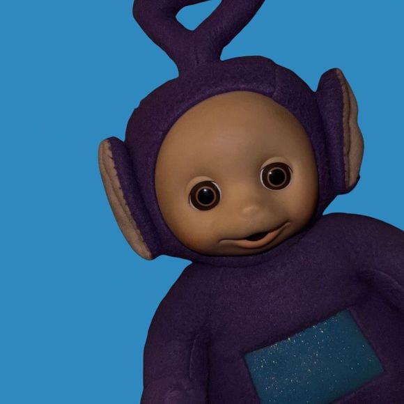 Vintage 1998 Hasbro Playskool Po & Laa Laa Teletubby Plush - Picture 4 of 5